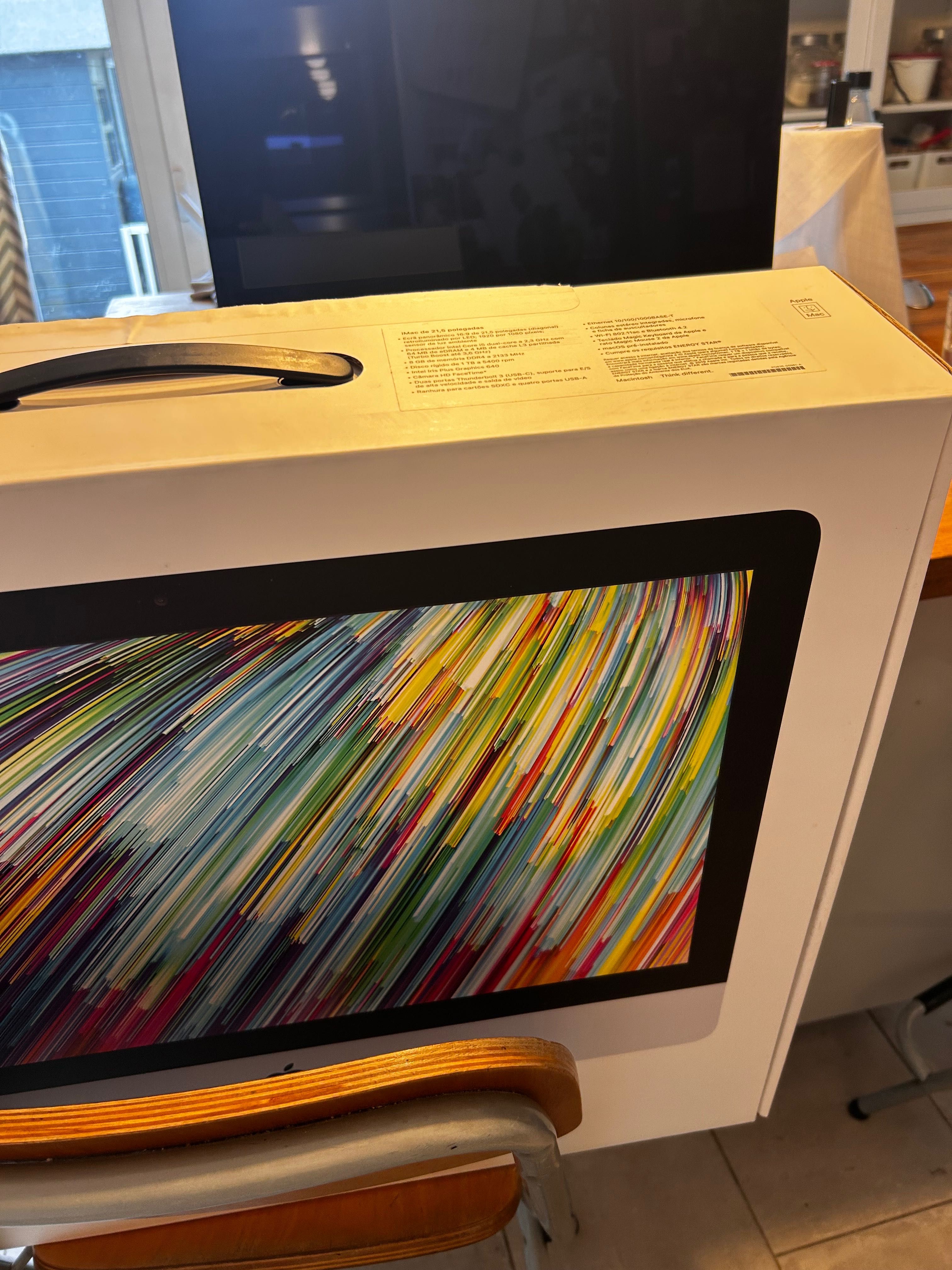 Apple iMac 21.5” Modelo A1418 (comprado novo em 2020)