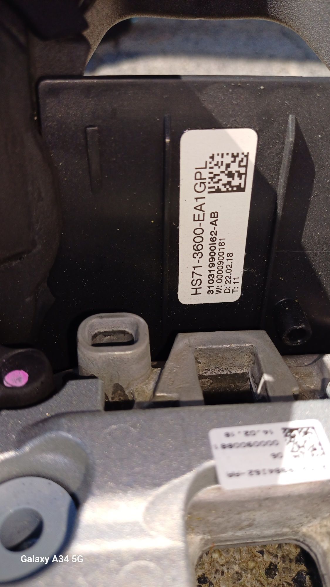 Kierownica skórzana łopatki czerwona nić ford s-max mk2 18r ST