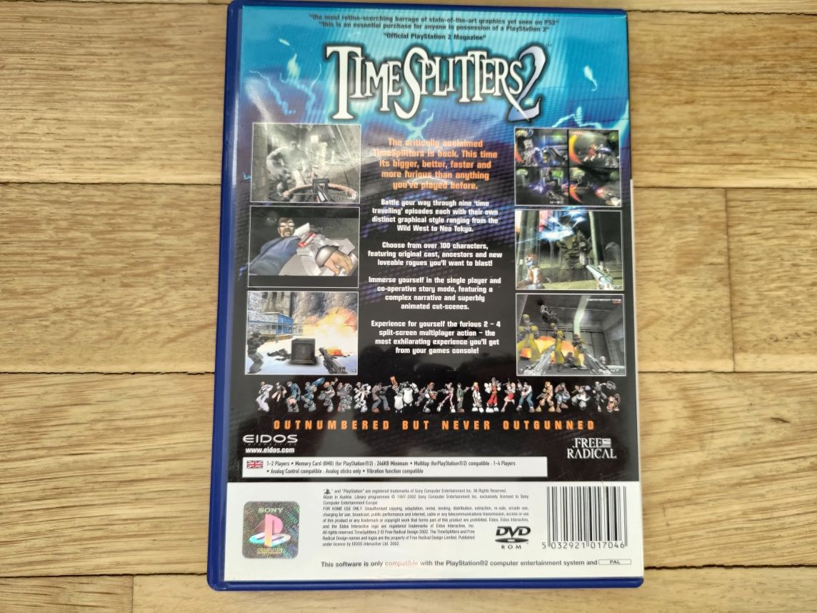 Gra PS2 Timesplitters 2