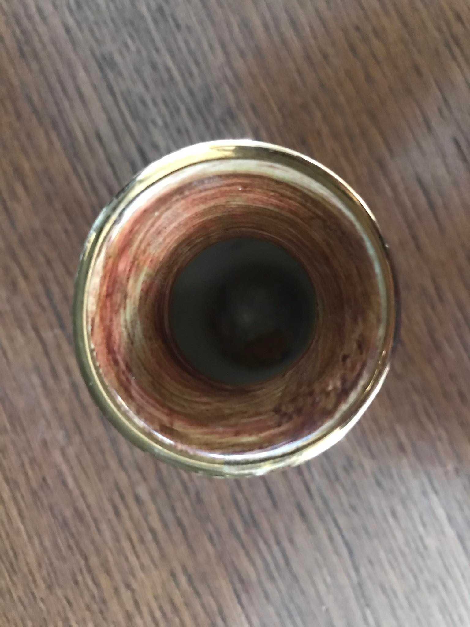 Porcelanowy wazonik Oldcourt Ware ręcznie malowany