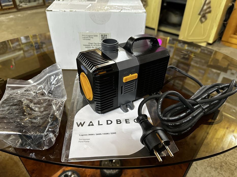 waldbeck Насос для ставка Lagoon 5200 5200 л/год EcoSave