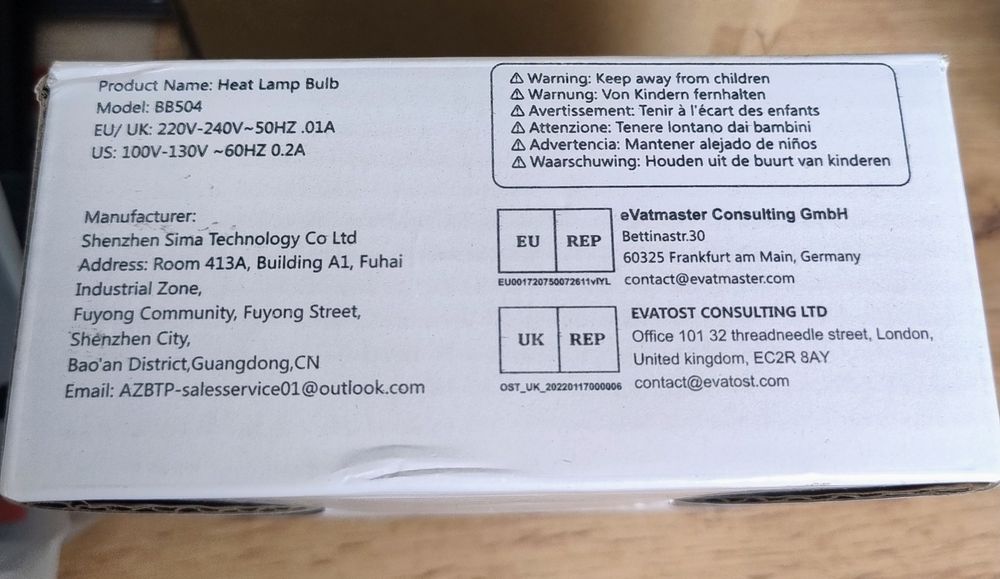 Komplet żarówek halogenowych 50W