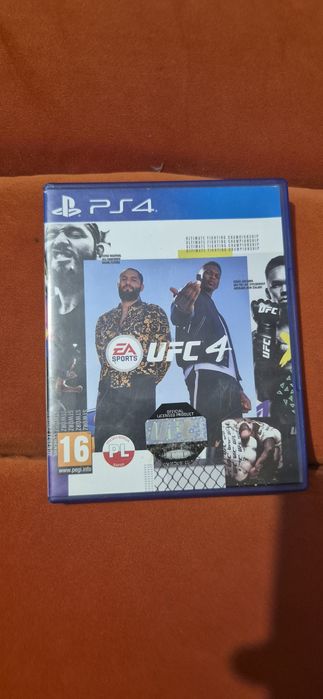 Gry do ps4. Ufc4, god of war Ragnarök.