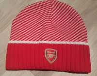 Czapka zimowa klubu sportowego Arsenal Londyn