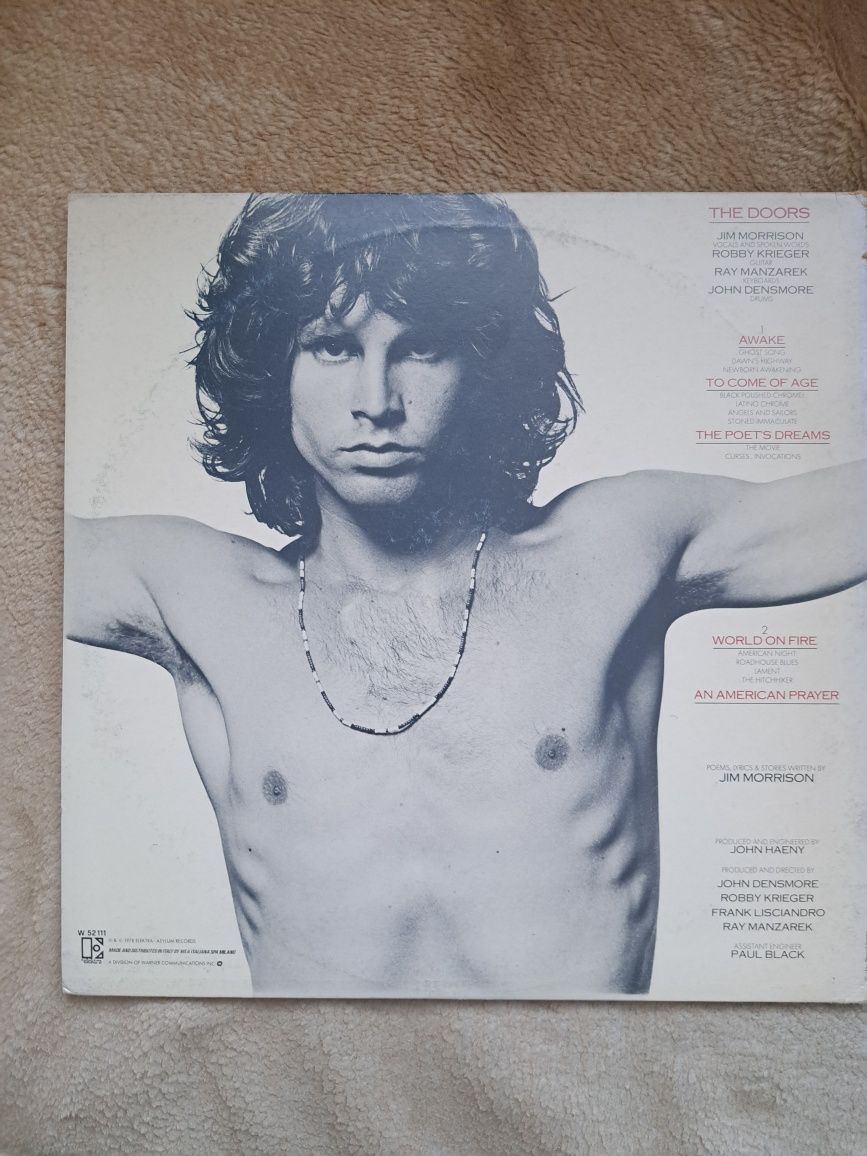 The Doors An American Prayer LP