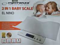 Waga dla niemowląt dzieci Esperanza 2 in 1 baby scale el nino