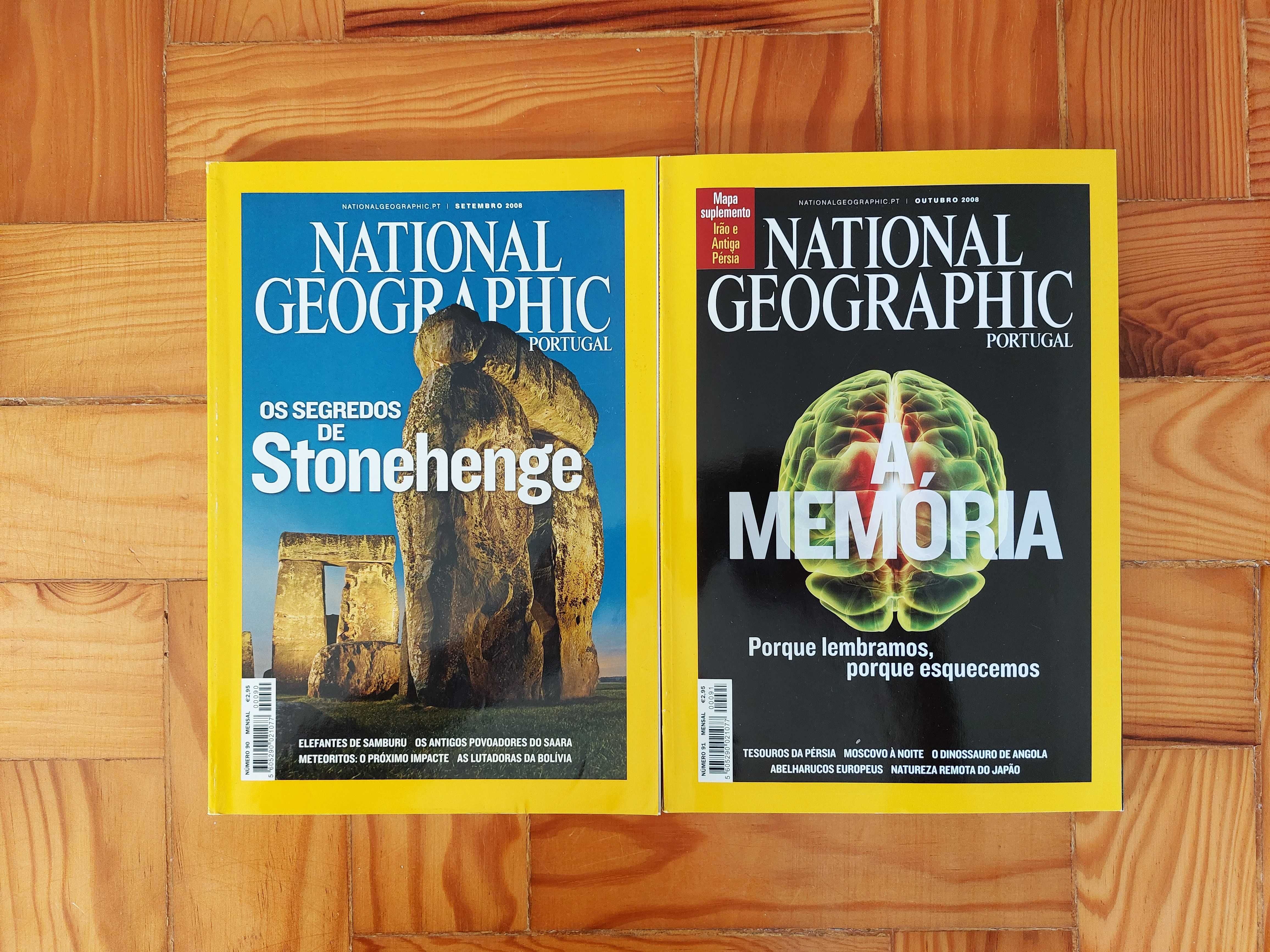 Revistas National Geographic Portugal - 2008