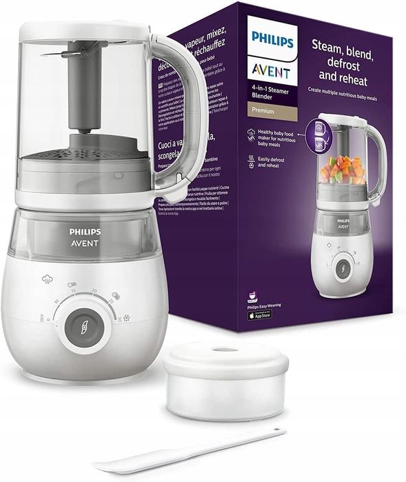Philips Avent wielofunkcyjny blender parowar Scf883/01 4w1