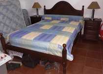 Mobília  vintage de quarto de dormir de casal