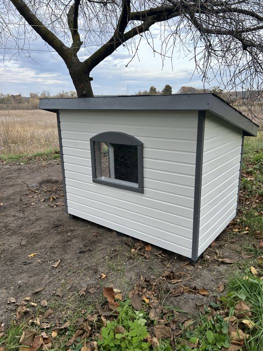 Велика буда для великих порід собак будка песикам утеплена собакам