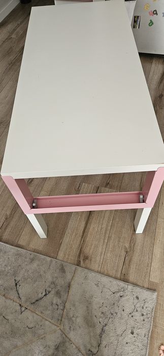 Regulowane biurko ikea pahl 128x58