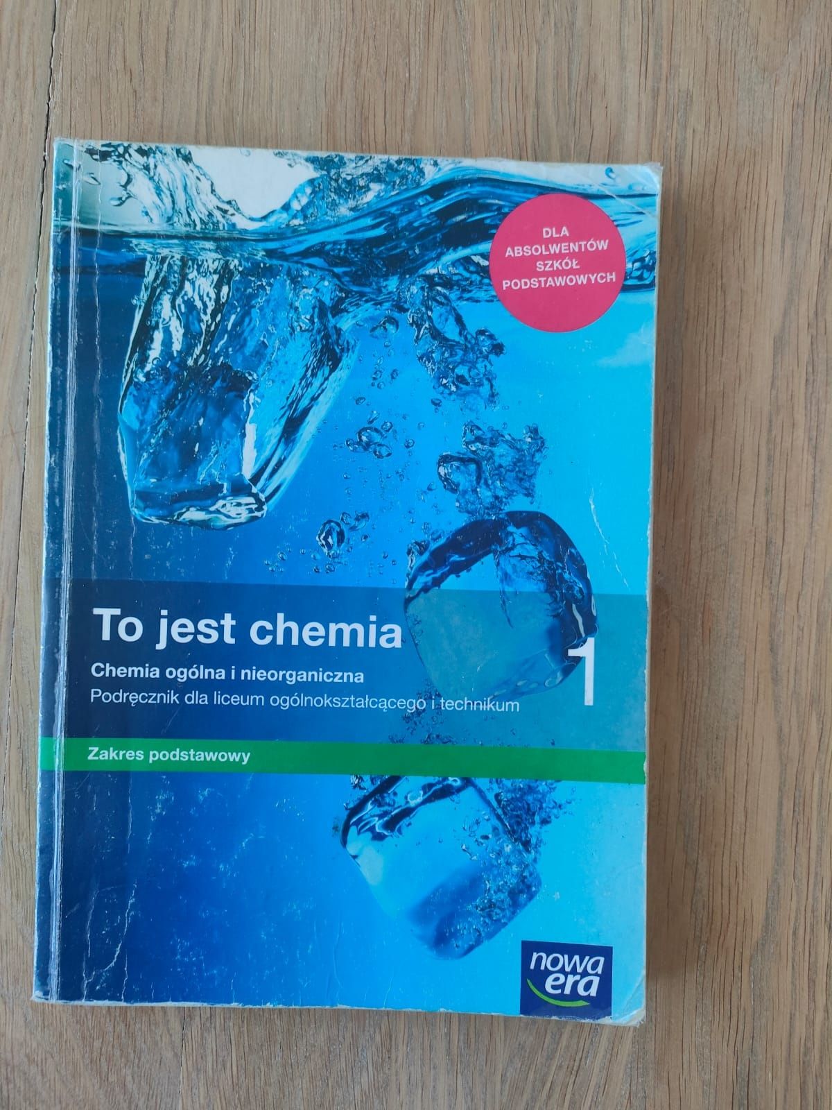 To jest chemia klasa 1, zakres podstawowy 2019