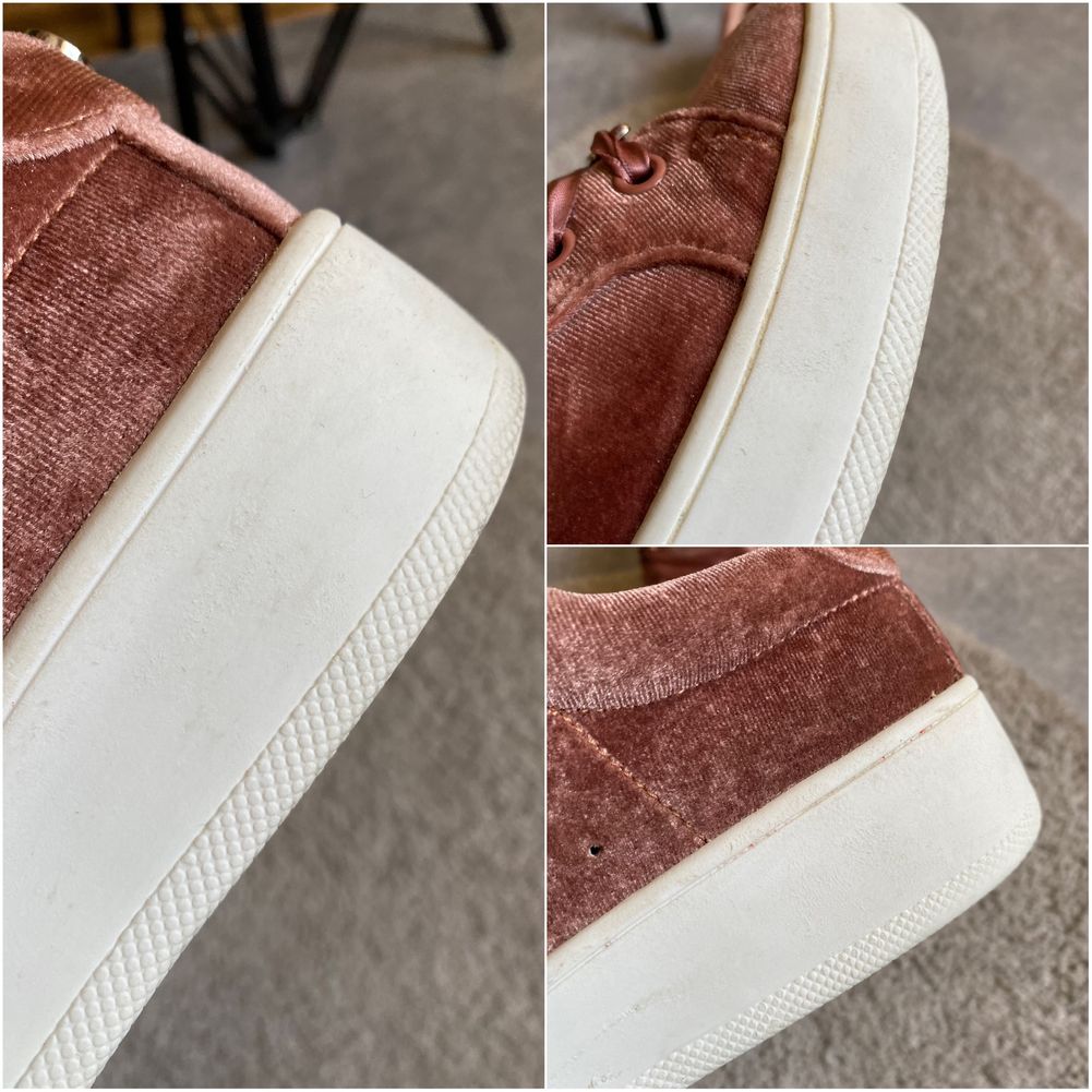 Steve Madden оригінал жіночі кросівки кеди снікери на платформі велюр
