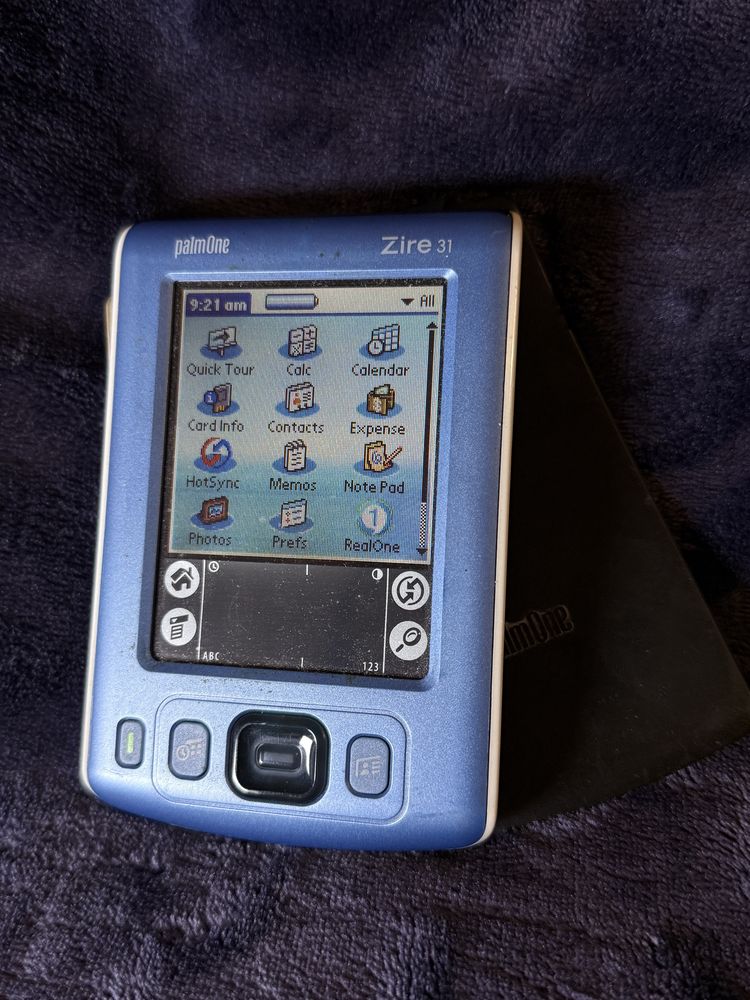 PalmOne Zire 31 – retro komputer kieszonkowy / PDA