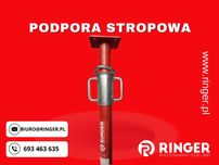 Podpory stropowe lakierowane, szalunki, stemple 1,7-3m sztyce stojaki