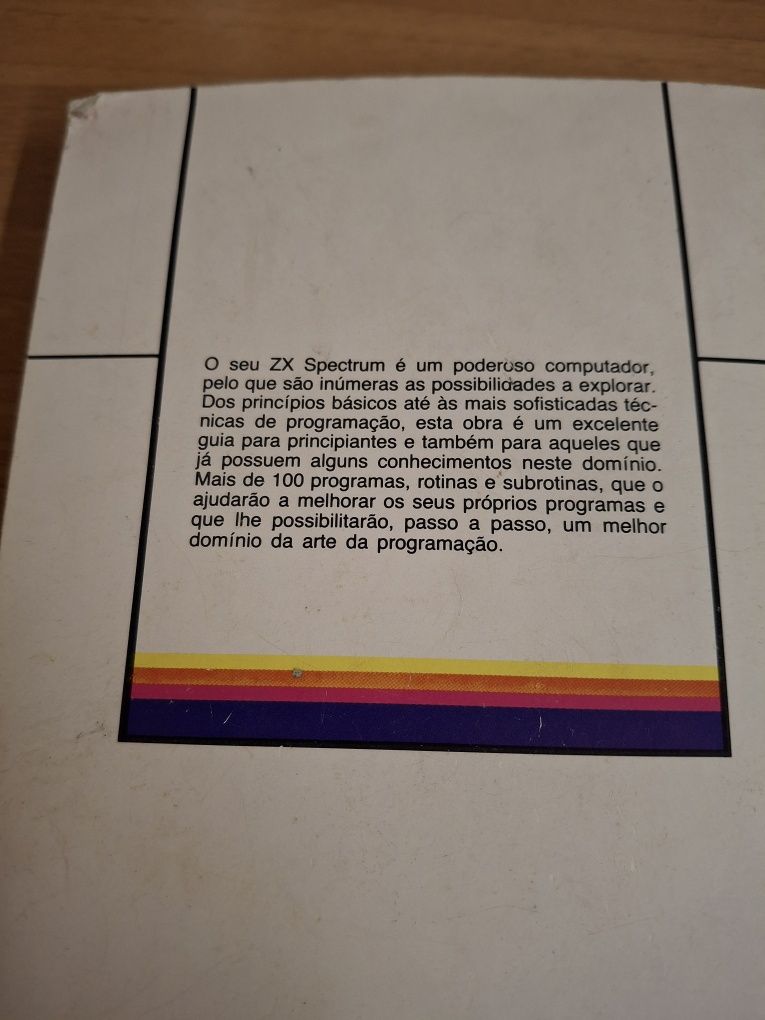 Livro "Como programar o seu ZX Spectrum"