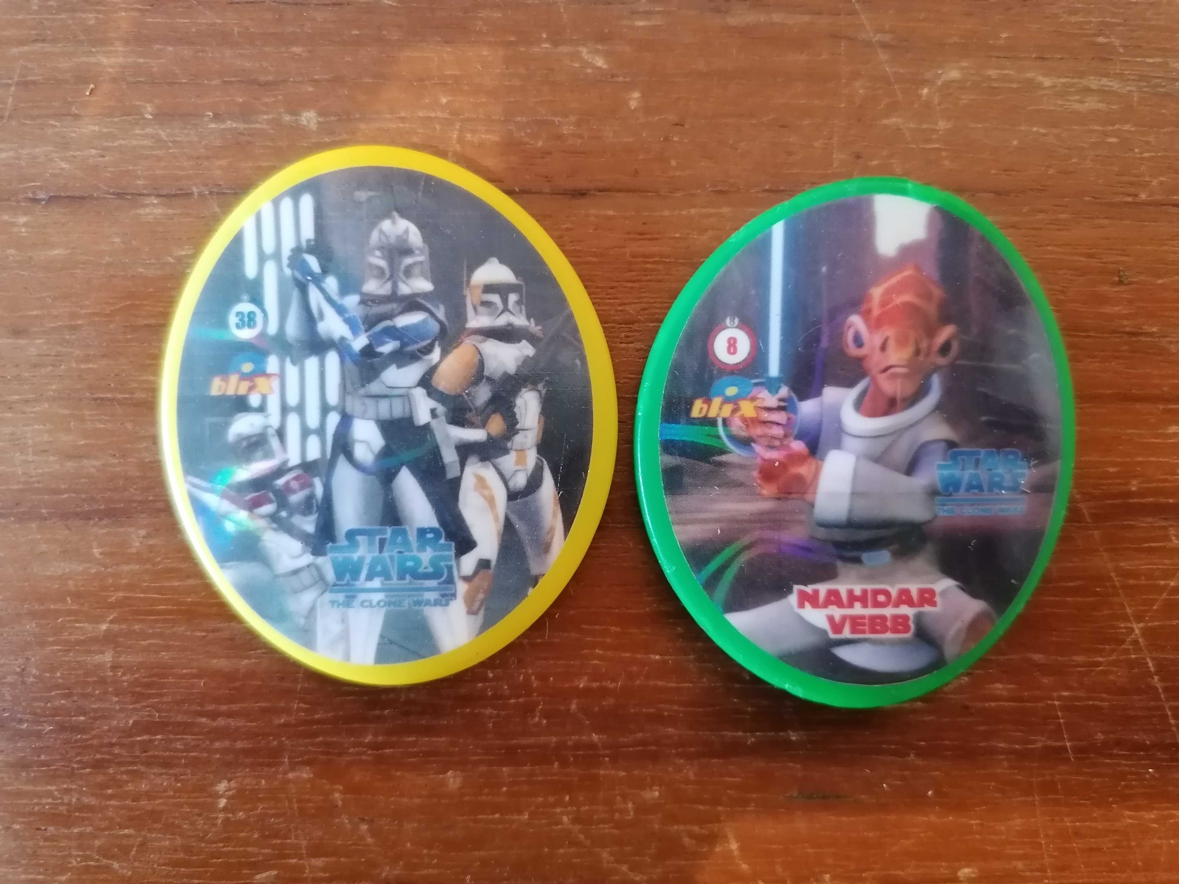 Tazos Star Wars Blix Matutano