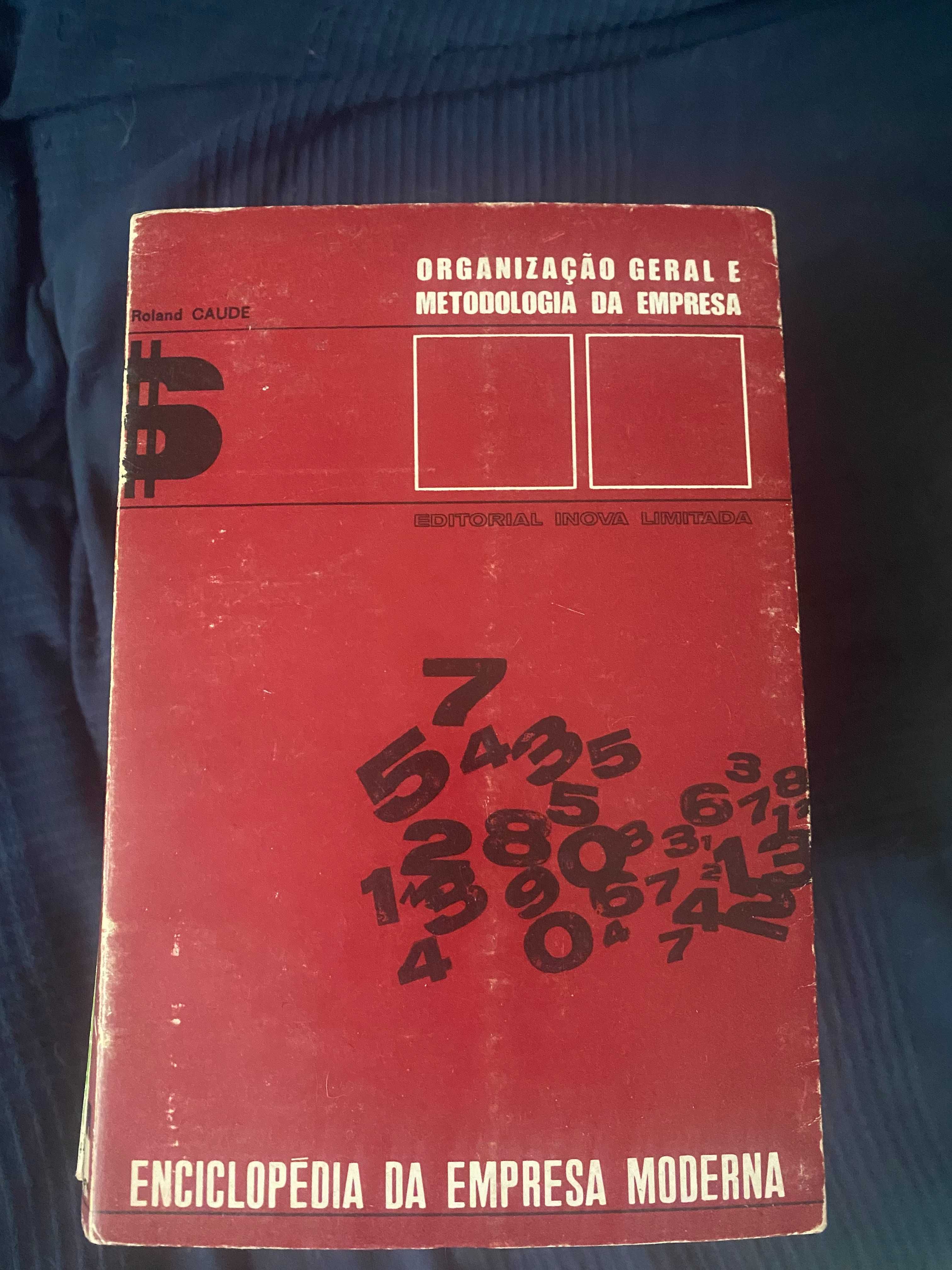 livro a organização geral e metodologia da empresa