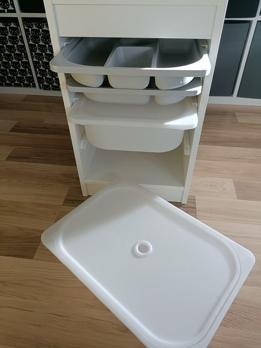 Ikea trofast regał + pojemniki