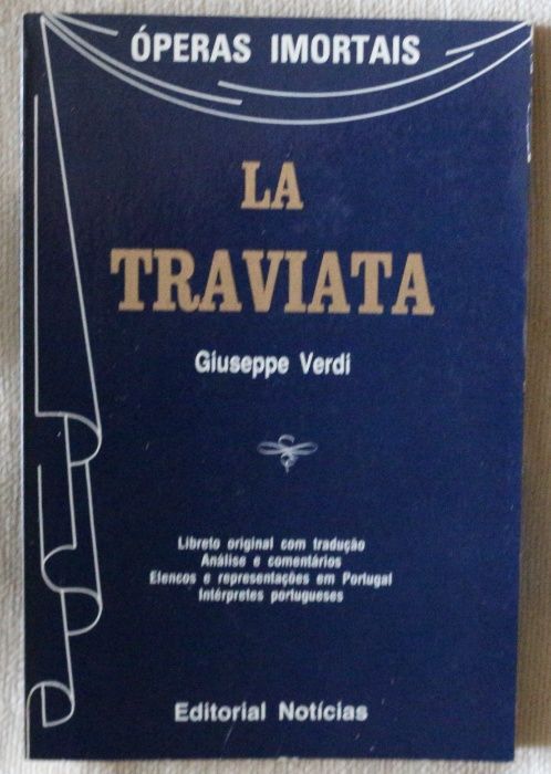 Óperas Imortais (4 Libretos) Salomé - Tosca - Turandot e La Traviata