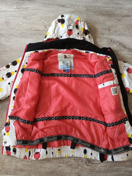 Biała kurtka zimowa narciarska Brunotti