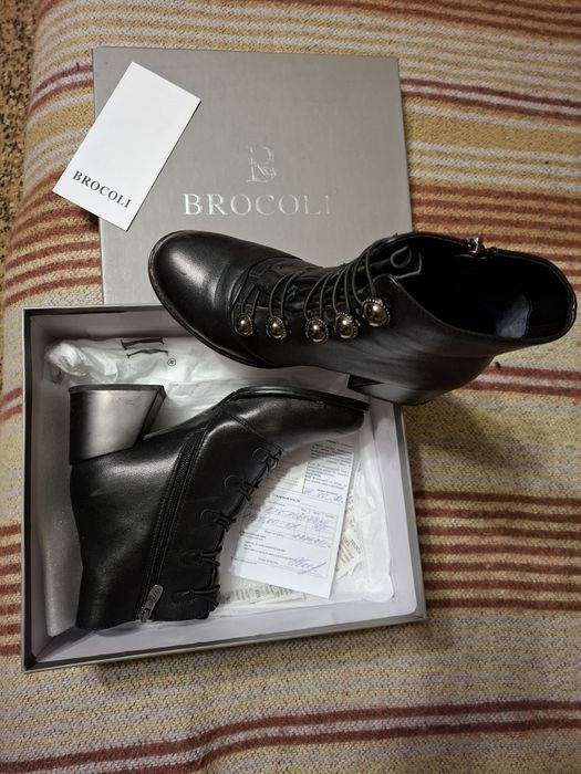 Ботинки  шкіра 38