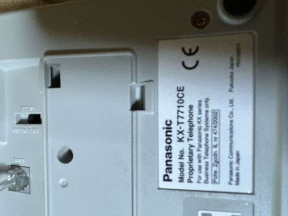Telefon panasonic przewodowy