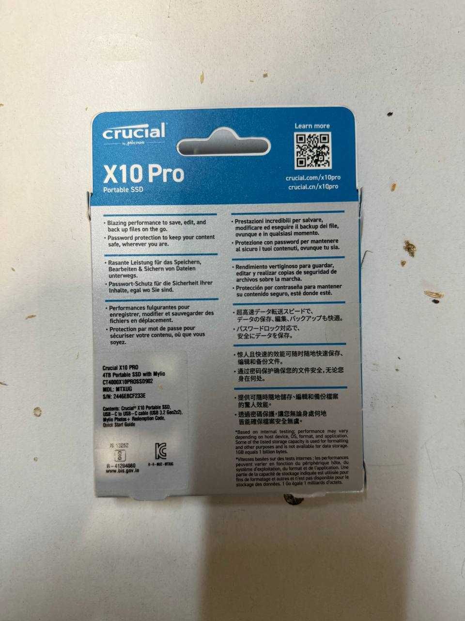Dysk SSD Crucial Dysk SSD Pro X10 4TB