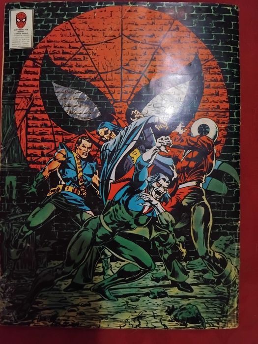 Coleção de cromos Homem Aranha