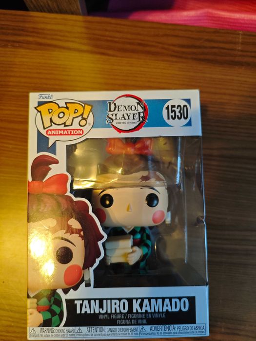 Funko Pop! Tanjiro Kamado #1530 Demon Slayer.