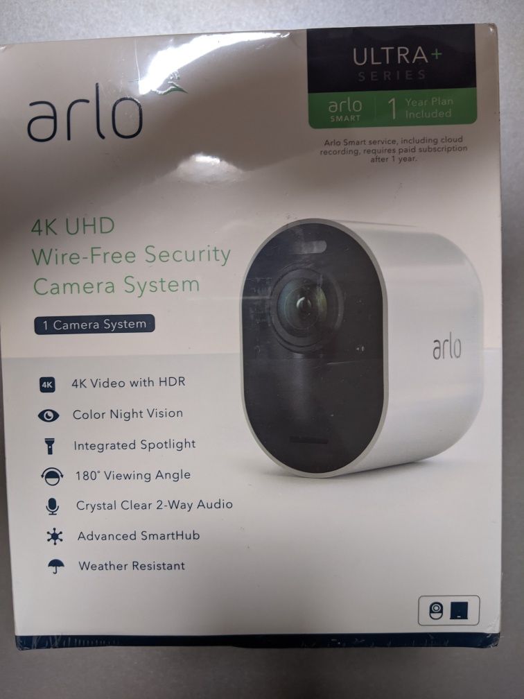 Камера відеоспостереження  Arlo 4K Wireless Security VMS5140-100NA