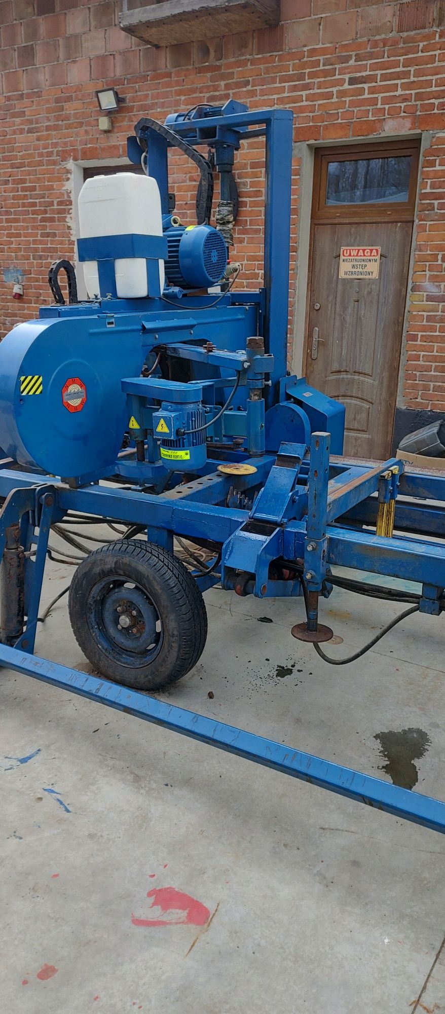 Trak taśmowy mobilny Masz Drew z hydrauliką TPP 1100