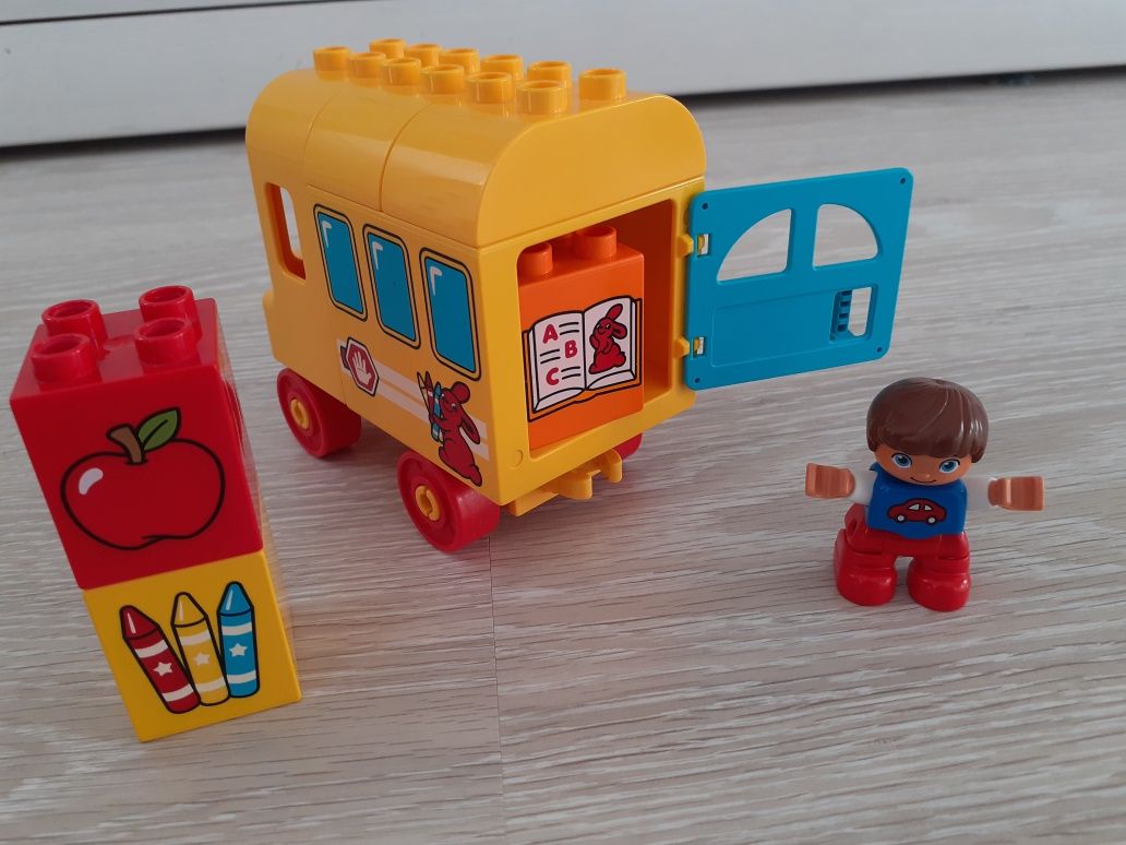 Klocki Lego Duplo, zestaw Autobus nr 10603