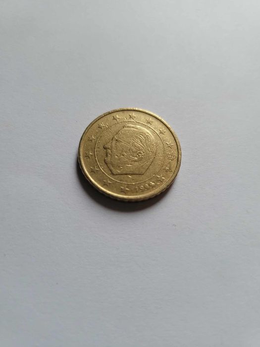 50 euro cent 1999 r. Belgia