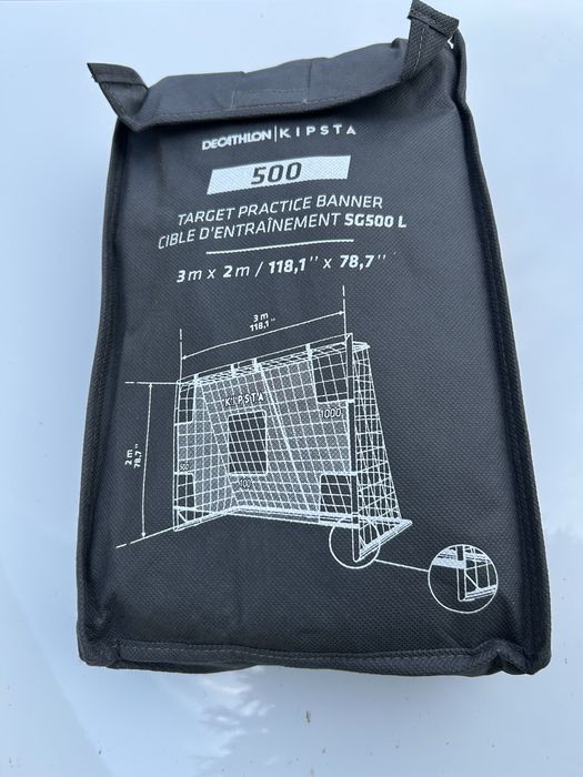 bramka  3x2 decathlon kipsta plandeka