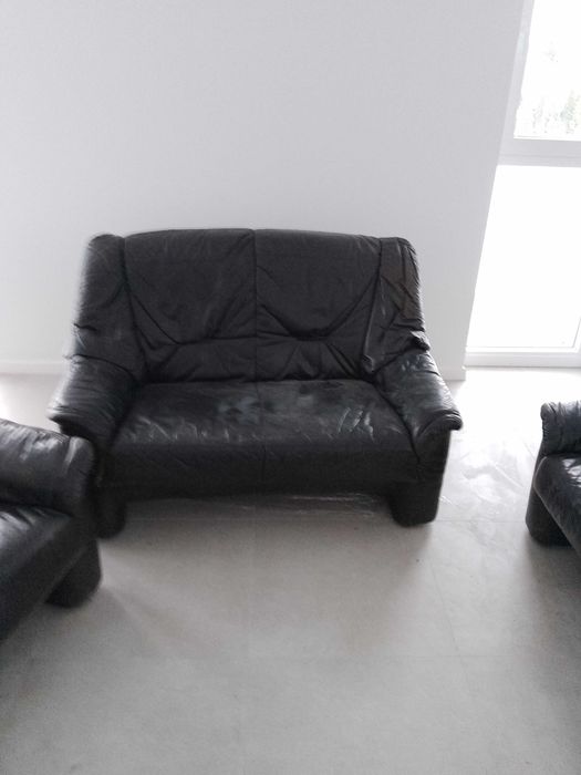 Komplet skórzany 3, 2, 1,