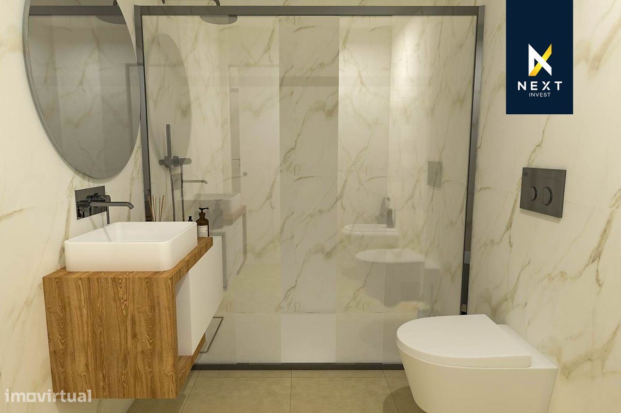 Apartamento T1 para venda no Cento de Viseu