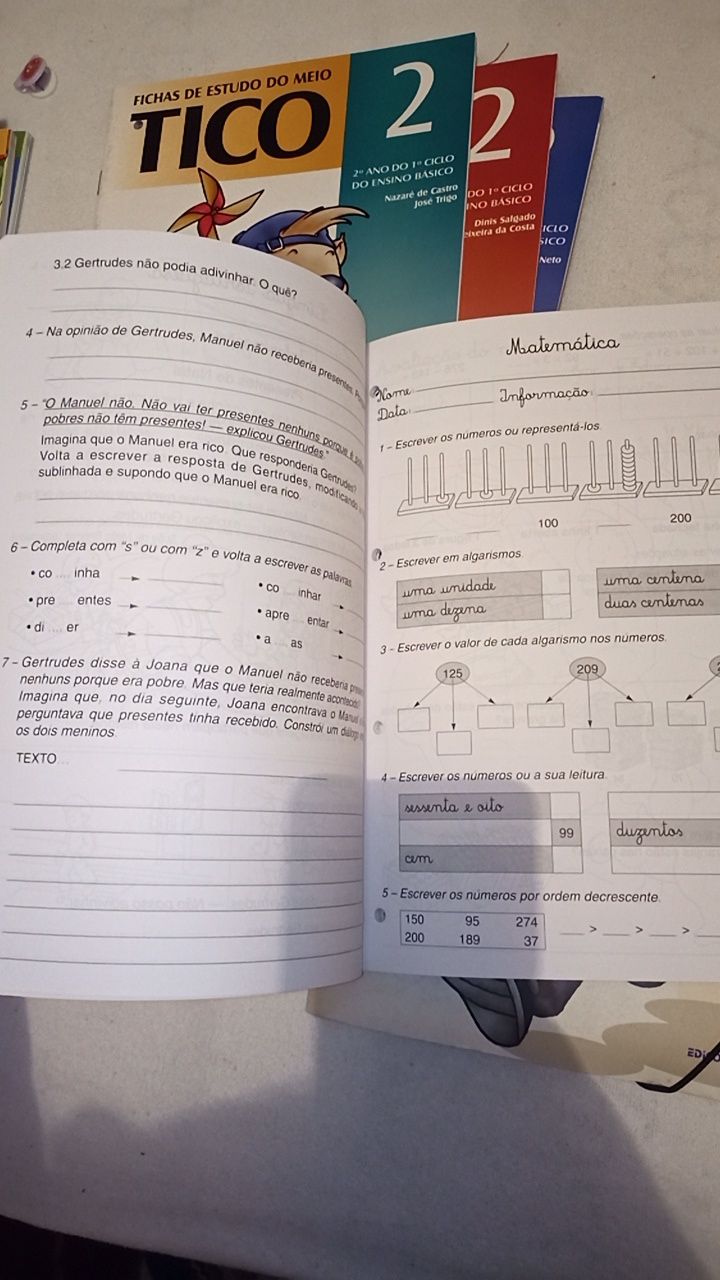 Pasta de Avaliação 2° ano