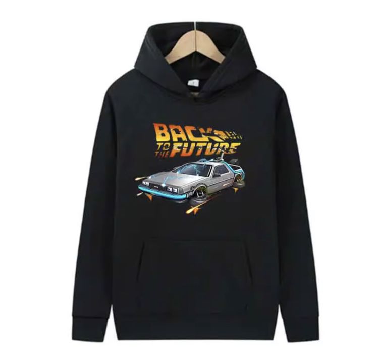 Back to the future bluza z kapturem