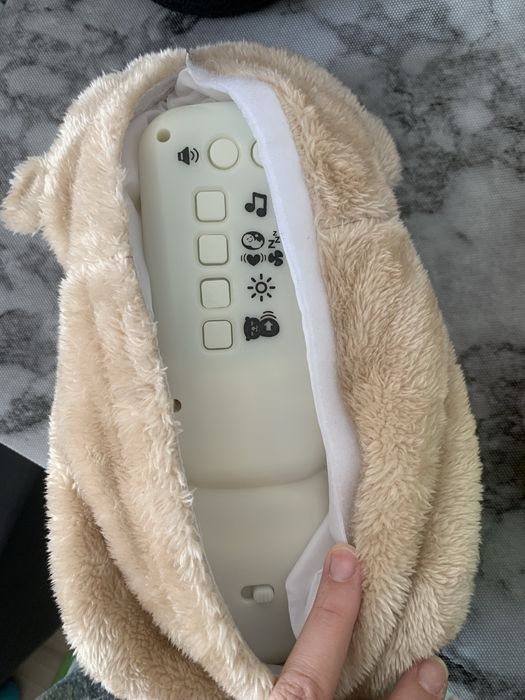 Ведмедик що дихає.Іграшка для сну