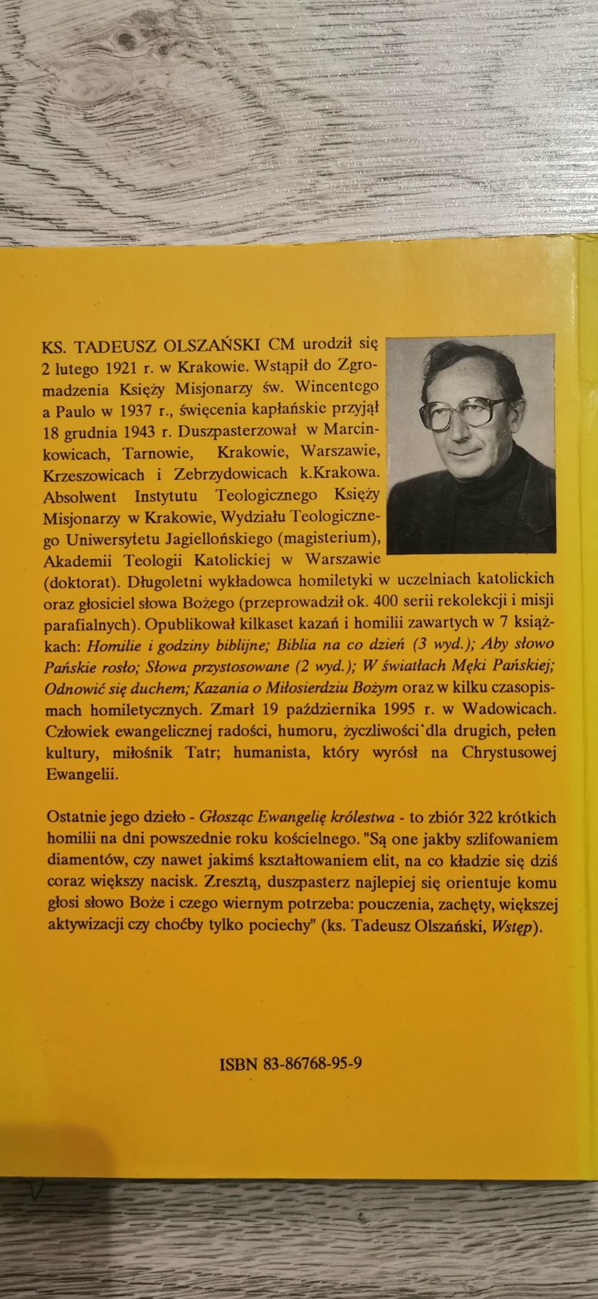 Głosząc Ewangelię królestwa
Tadeusz Olszański