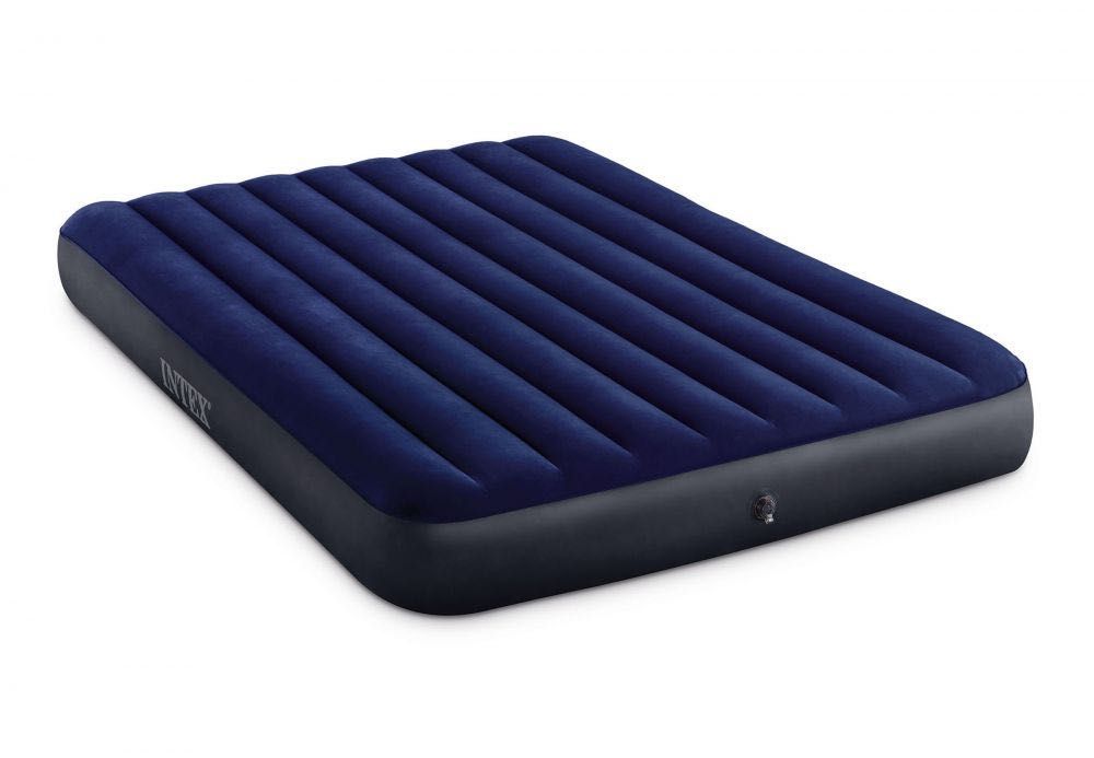 Nowy MATERAC Dmuchany 2-osobowy duży INTEX 203x152x25 cm