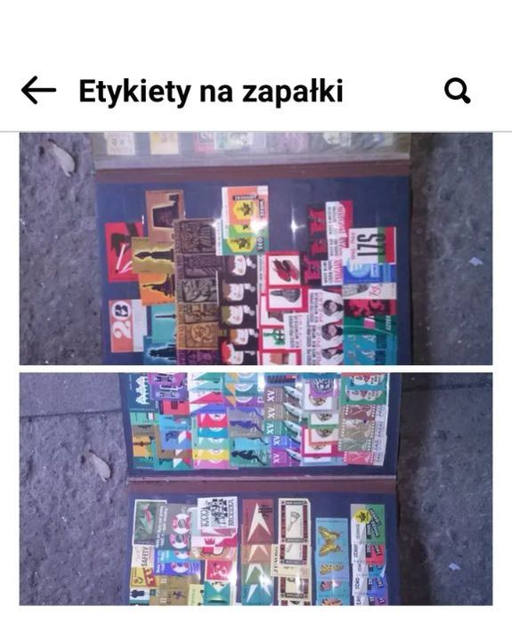 Etykiety na zapałki
