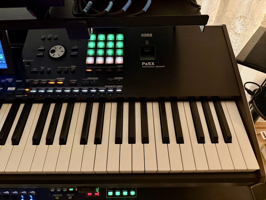 Korg PA5X 88 stan idealny, gwarancja 2028!