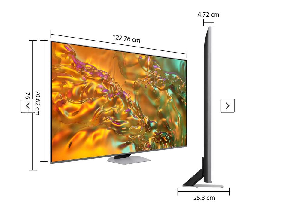 Telewizor SAMSUNG QE55Q80D 55" QLED 4K 120Hz GWARANCJA 14m