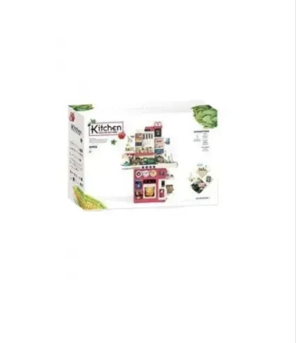 Дитяча кухня ігрова,інтерактивна з парою та водою,101 деталь