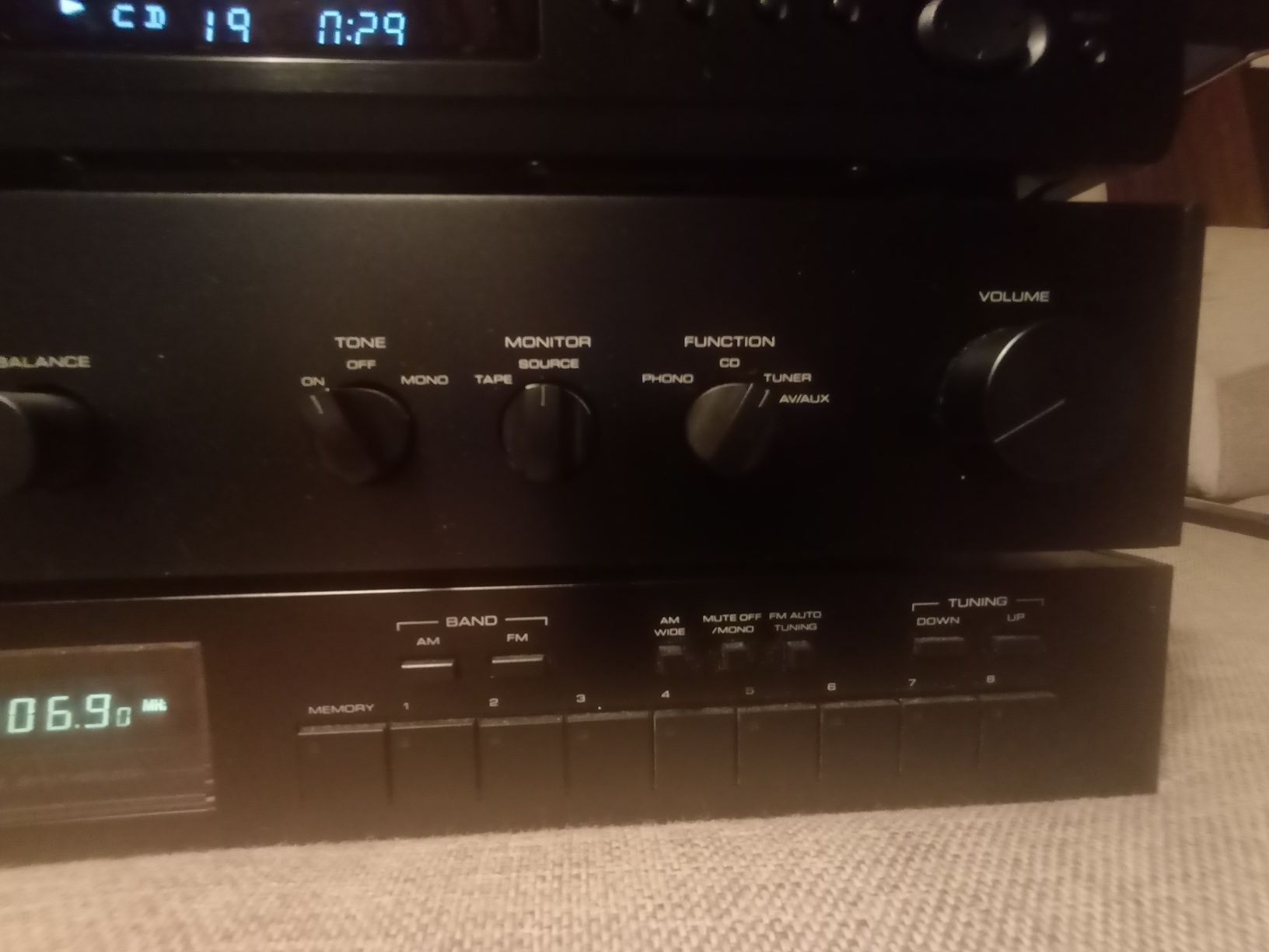 Wzmacniacz Rotel RA-820AX i tuner RT-850A