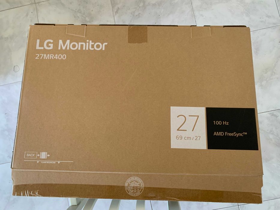 Monitor LG 27" 27MR400-B IPS FHD FreeSync 100Hz   Ainda com  Garantia