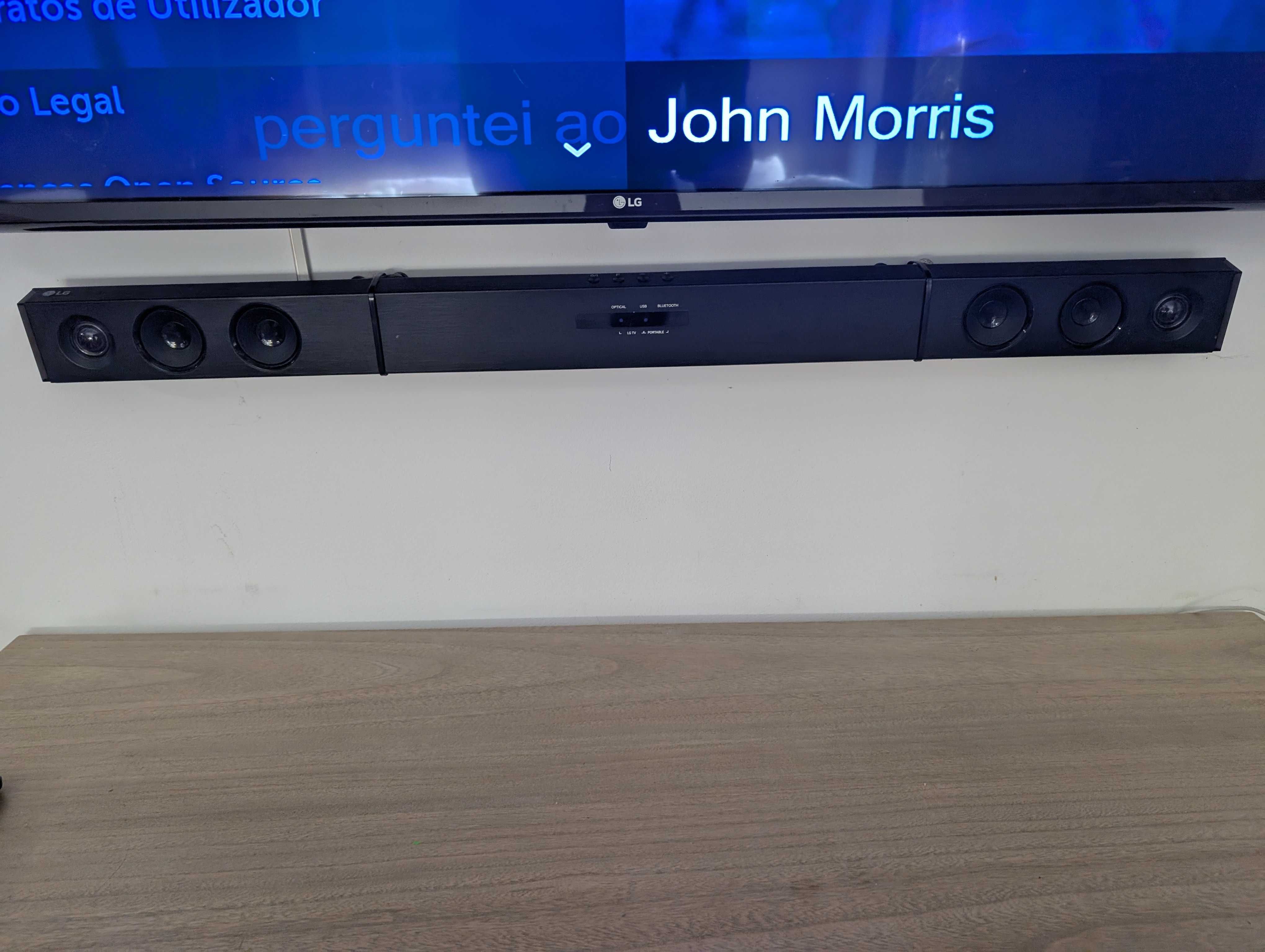 TV LG 4K 55" + Soundbar LG