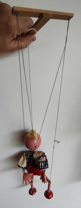 2 Marionetas inglesas muito antigas